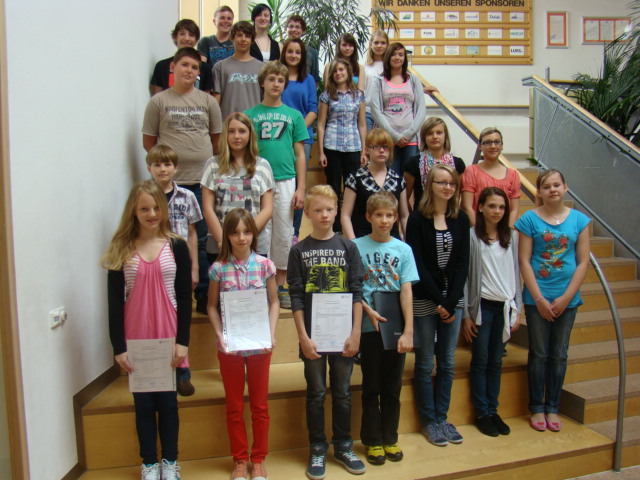 Auszeichnung 2012 Pestalozzi Oberschule Wilkau Hasslau